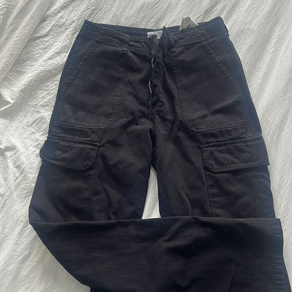 Black Cargo Pants